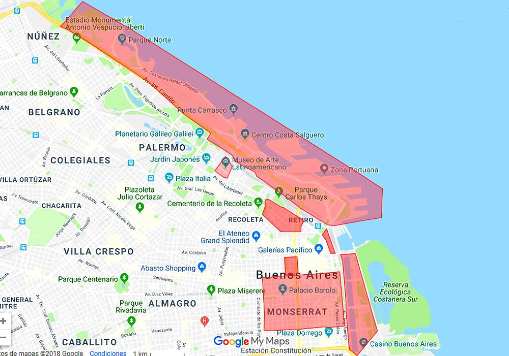 Caos en Buenos Aires: todos los cortes de calles por el G20