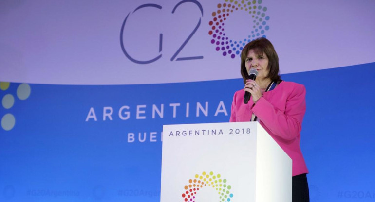 Patricia Bullrich, G20, NA