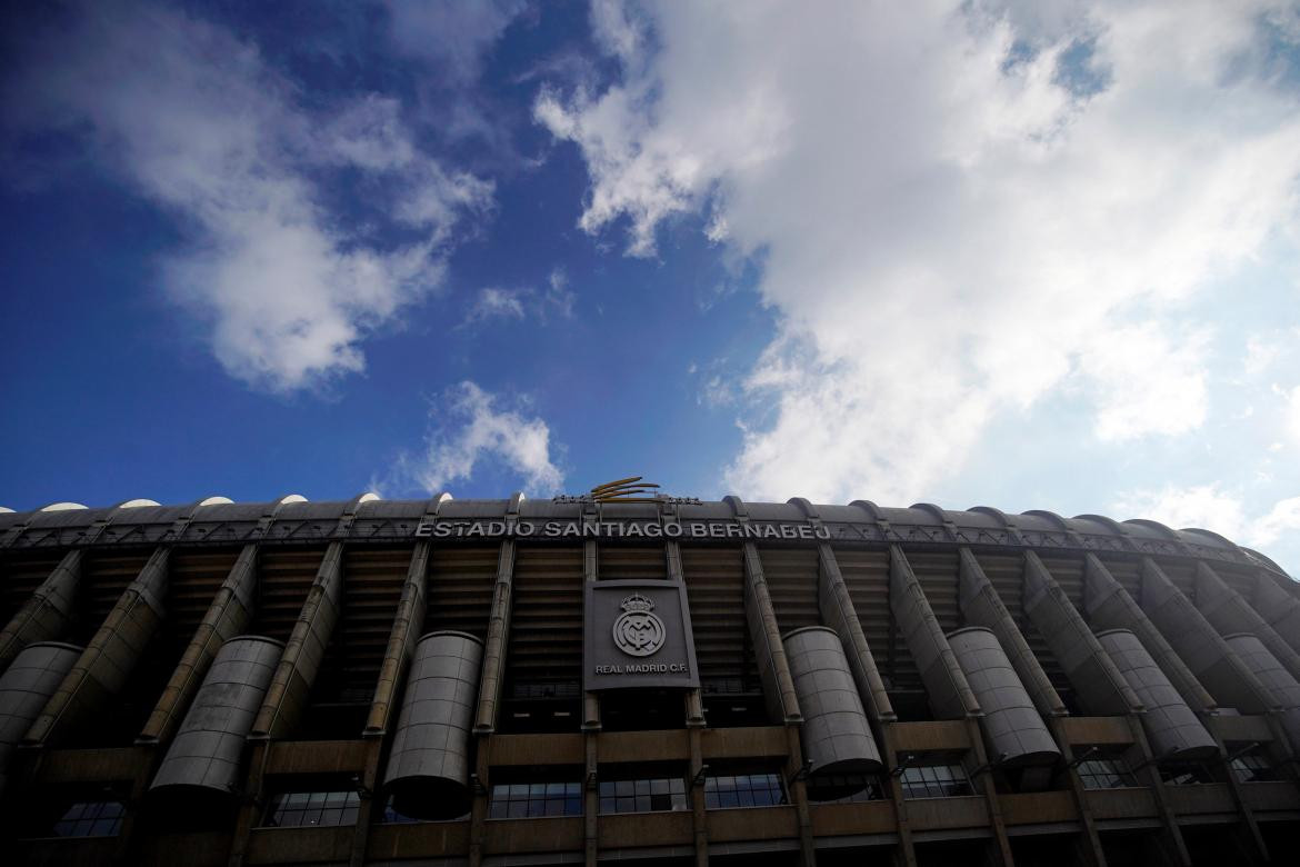 Santiago Bernabeu stadium is seen in Madrid, Reuters, estadio Superfinal