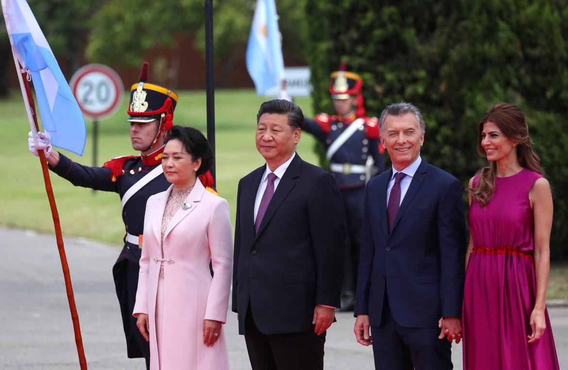 Macri - Xi Jinping China y Argentina Quinta de Olivos (Reuters)