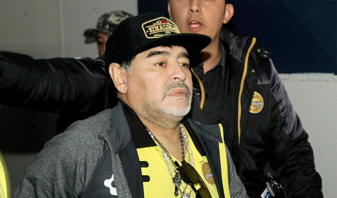 Diego Maradona, Dorados, fútbol de México, deportes, NA