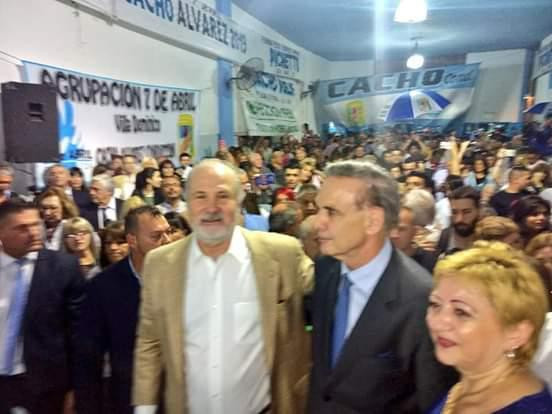 Cacho Álvarez lanza candidatura con Pichetto - Avellaneda