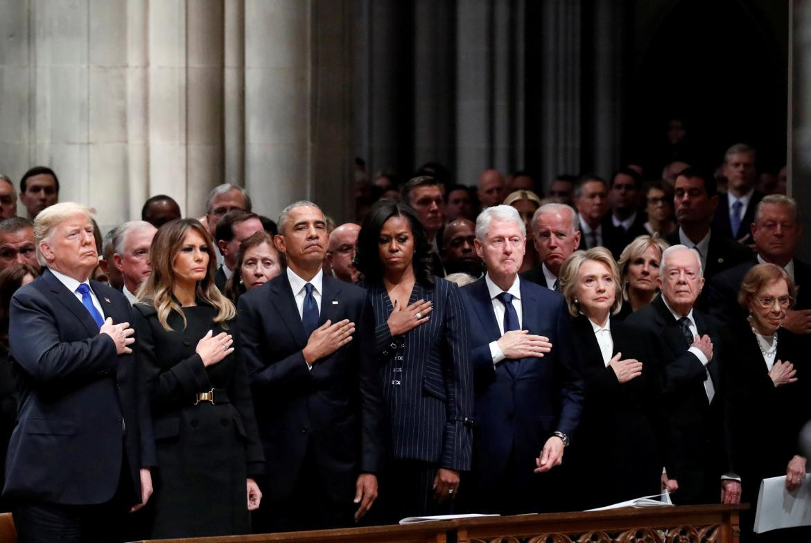 Último adiós George Bush Padre - Foto Reuters