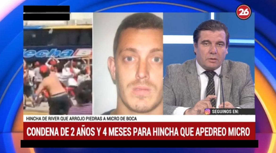 Liberaron a Matías Firpo, el único detenido de River en el ataque al micro de Boca