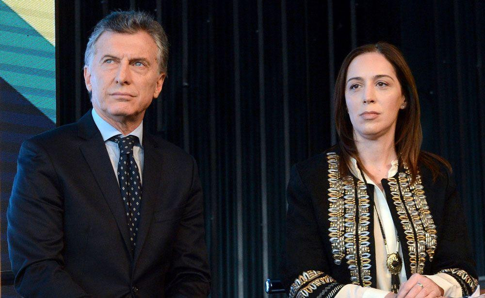 Mauricio Macri y María Eugenia Vidal