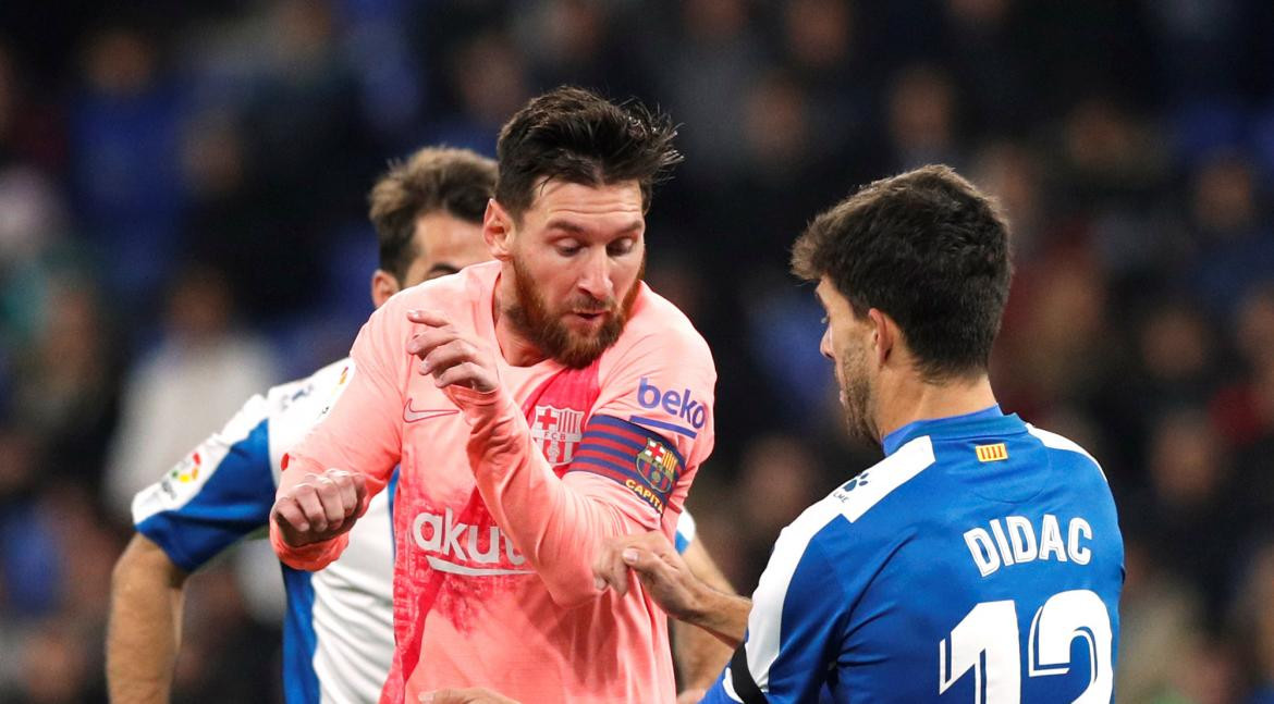 Espanyol vs. Barcelona, La Liga de España, Messi