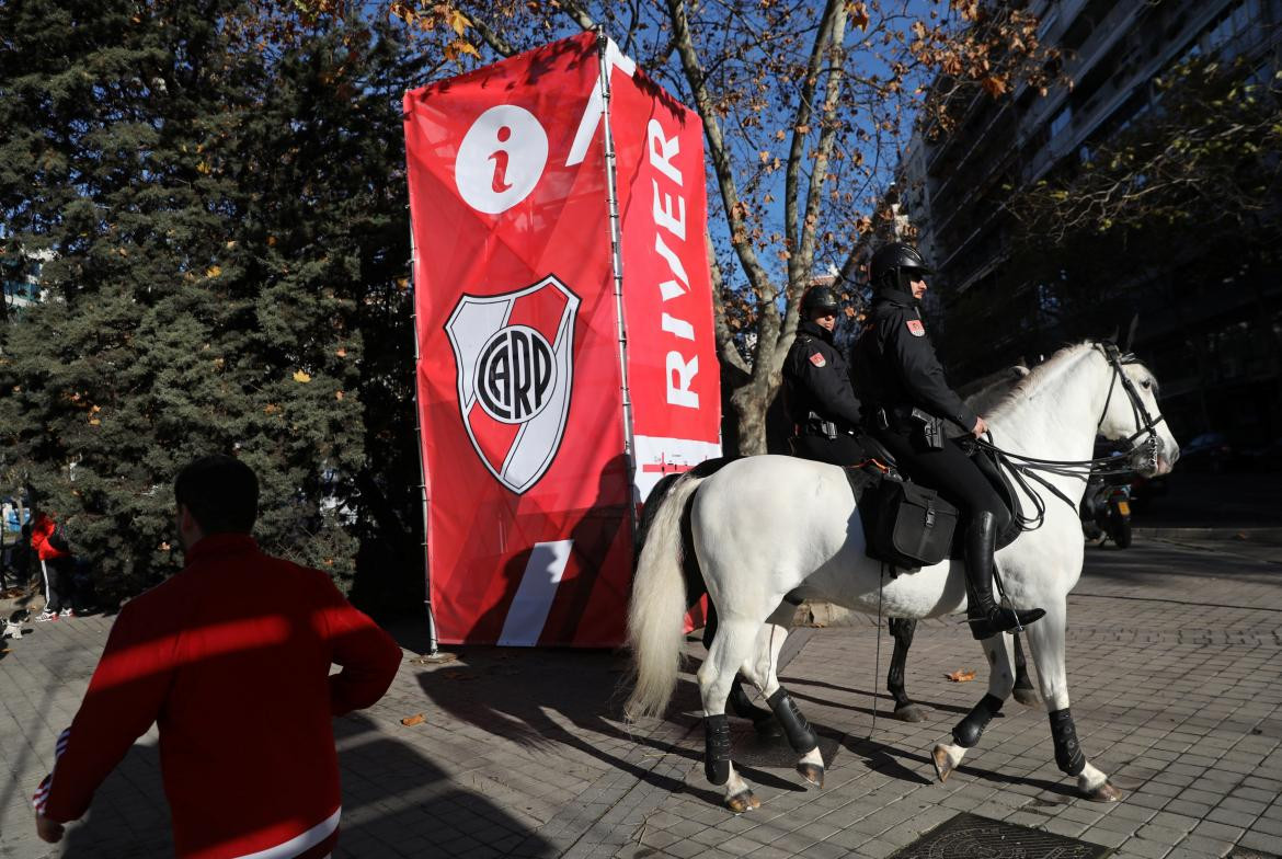 Medidas de seguridad en Madrid por la Superfinal de Copa Libertadores (Reuters)
