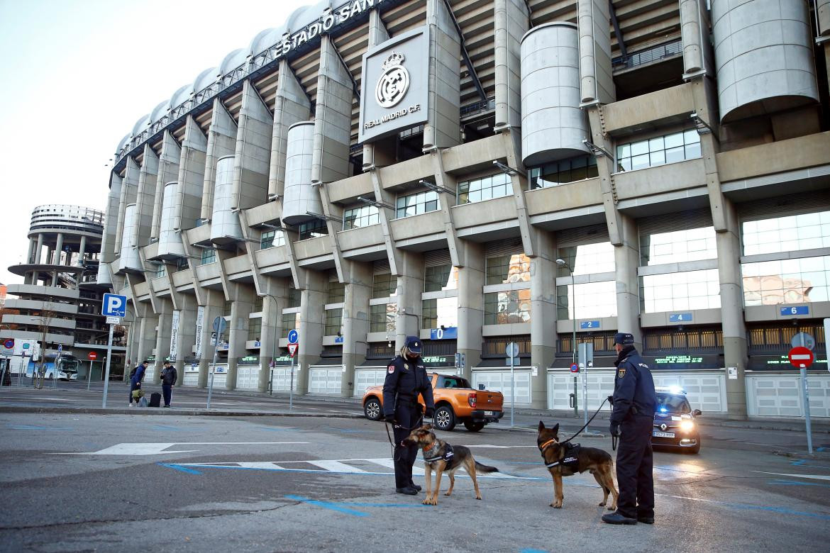 Medidas de seguridad en Madrid por la Superfinal de Copa Libertadores (Reuters)