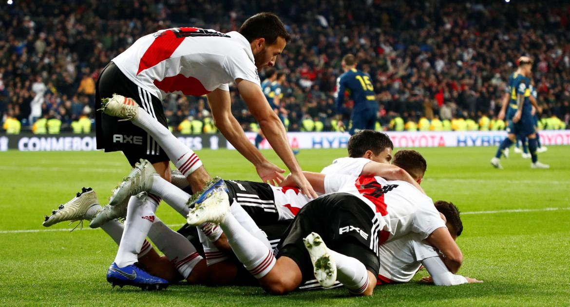 Superfinal de Copa Libertadores, festejo de River