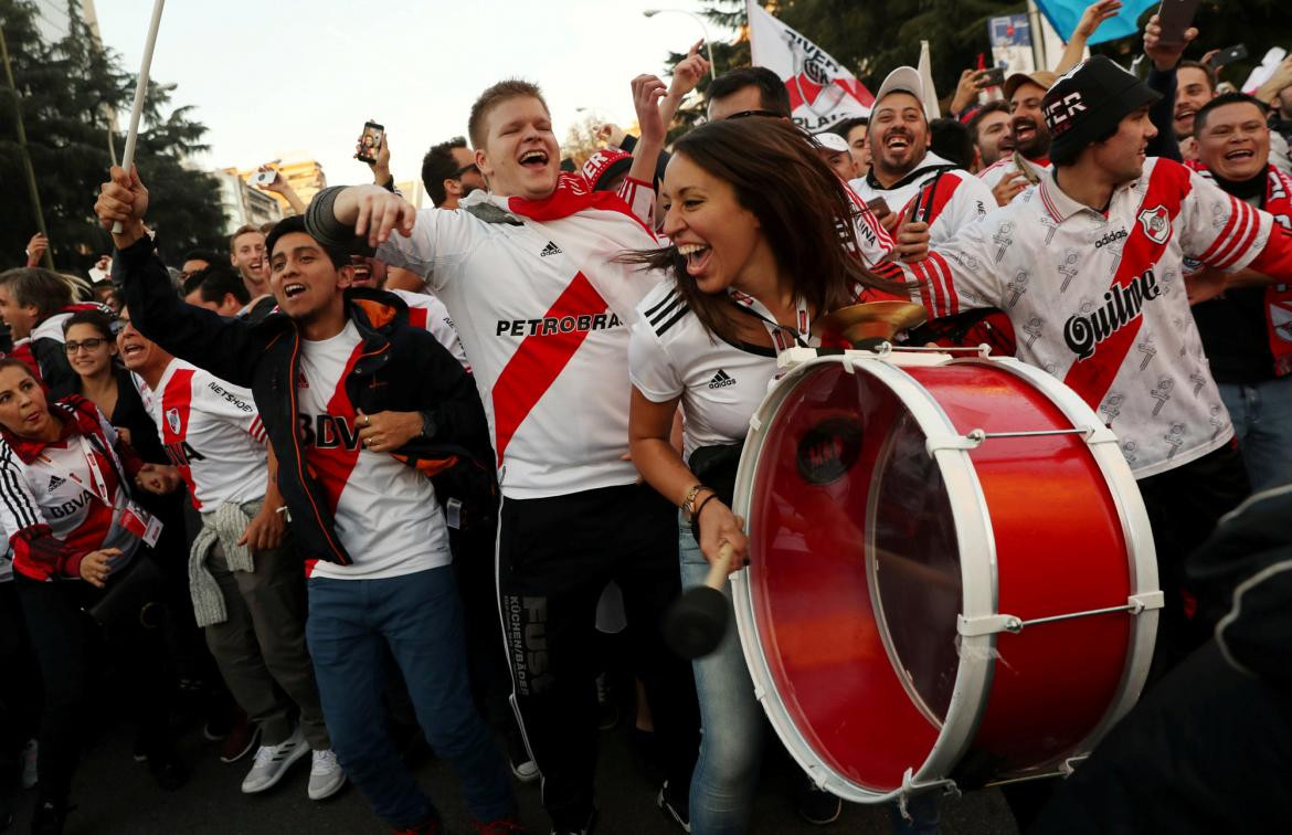 River Campeón de Copa Libertadores, festejos