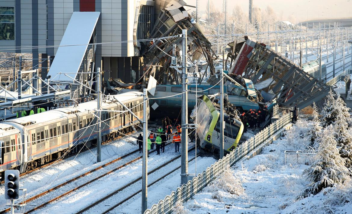 Accidente de tren en Turquía, Reuters