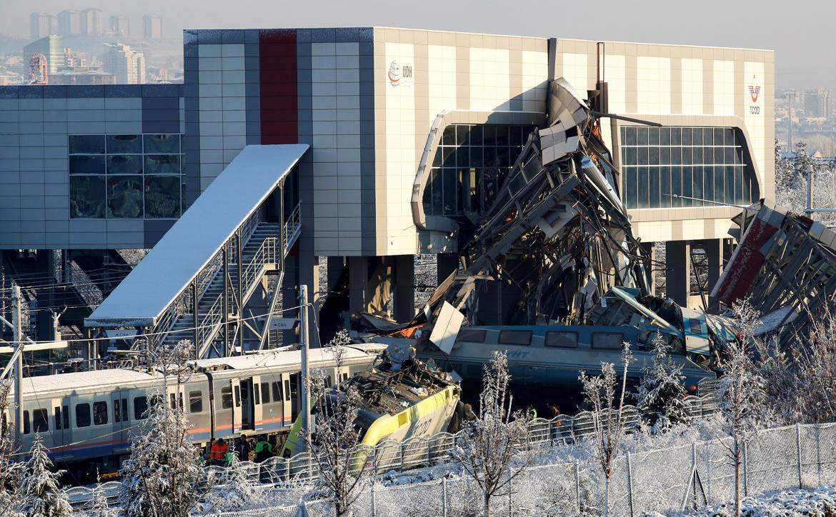 Accidente de tren en Turquía, Reuters