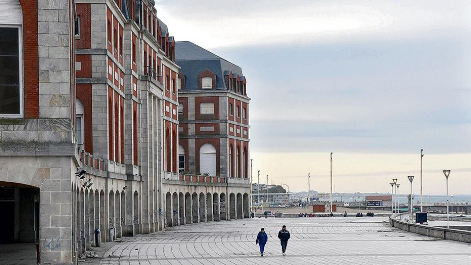 Mar del Plata - Foto ciudad desierta