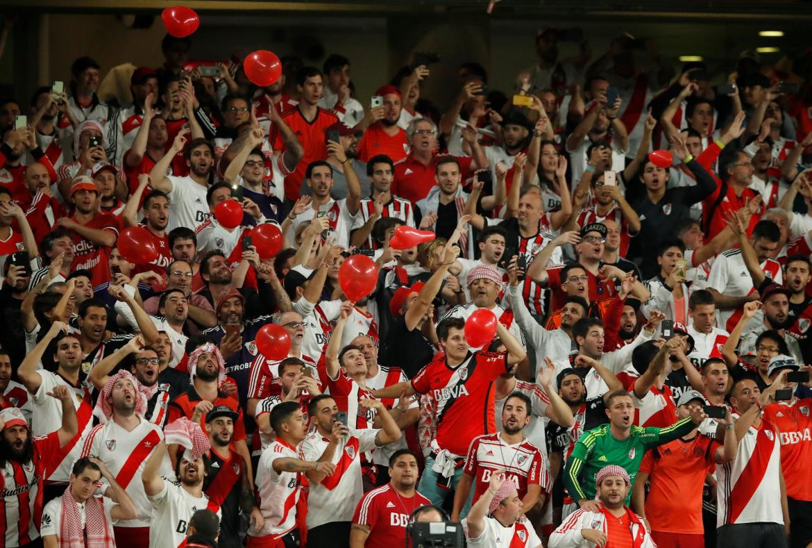 Hinchas - Al Ain vs River - Mundial de Clubes Reuters