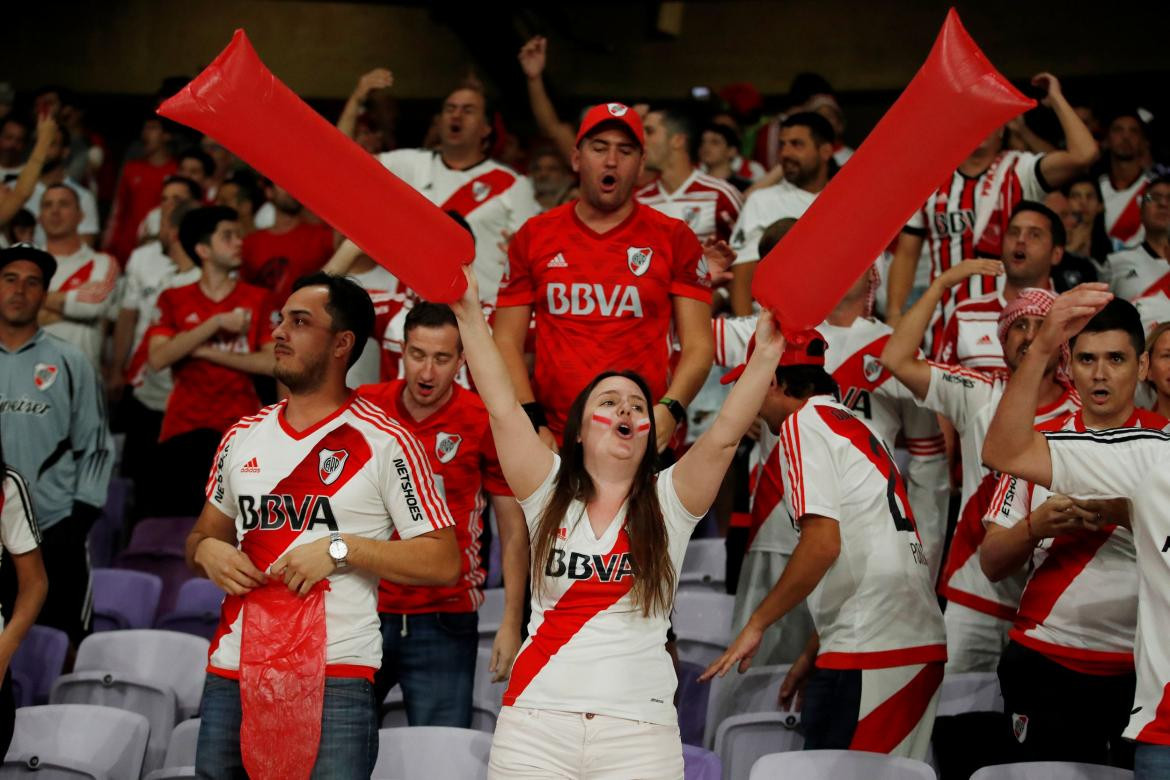 Hinchas - Al Ain vs River - Mundial de Clubes Reuters