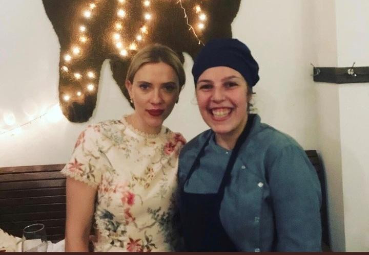 Scarlett Johansson en la Argentina