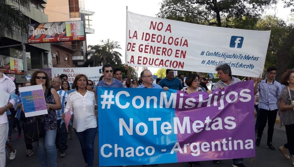 Marcha contra la Ideología de Género en Chaco
