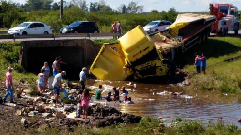 Camión con cervezas - Gualeguaychú