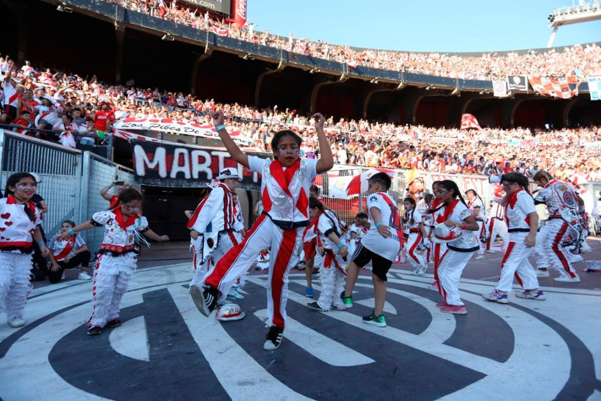 Festejos de River en el Monumental por Copa Libertadores