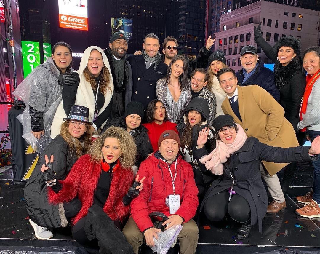 Lali Espósito en Time Square - Año nuevo