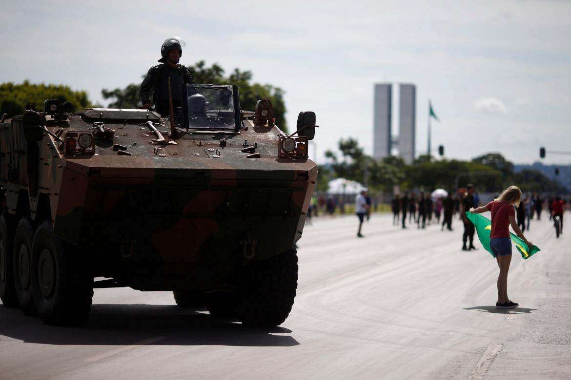 Asunción Bolsonaro en Brasil - Reuters
