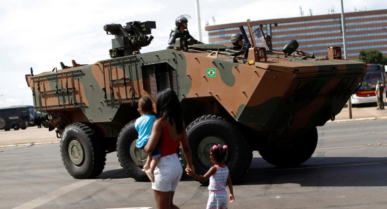 Asunción de Bolsonaro, operativo de seguridad, Reuters