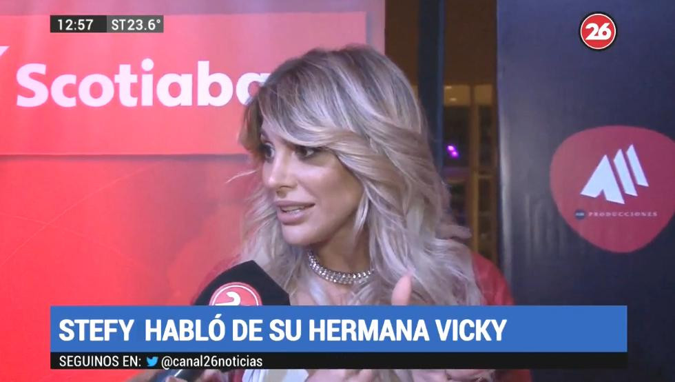 Stefy Xipolitakis con Canal 26