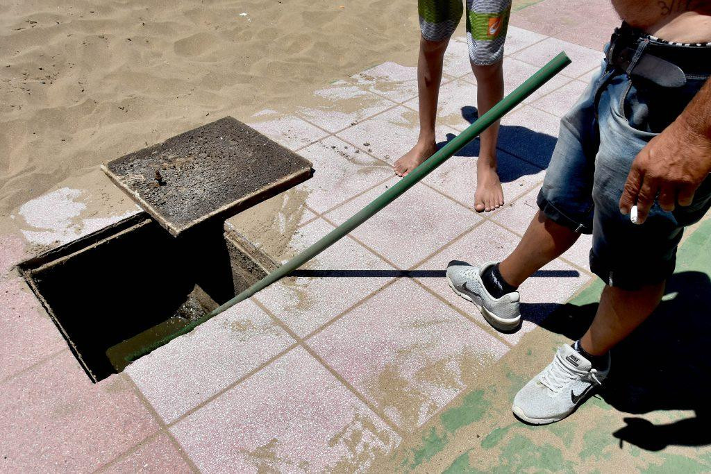 El abandono de La Perla, playa pública de Mar del Plata