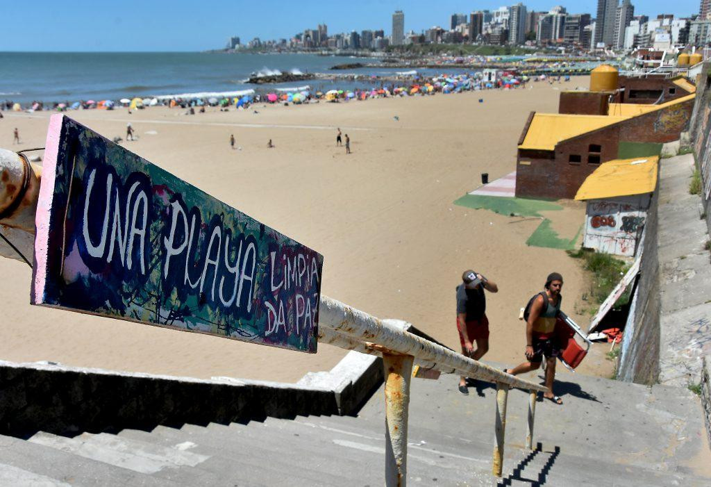 El abandono de La Perla, playa pública de Mar del Plata