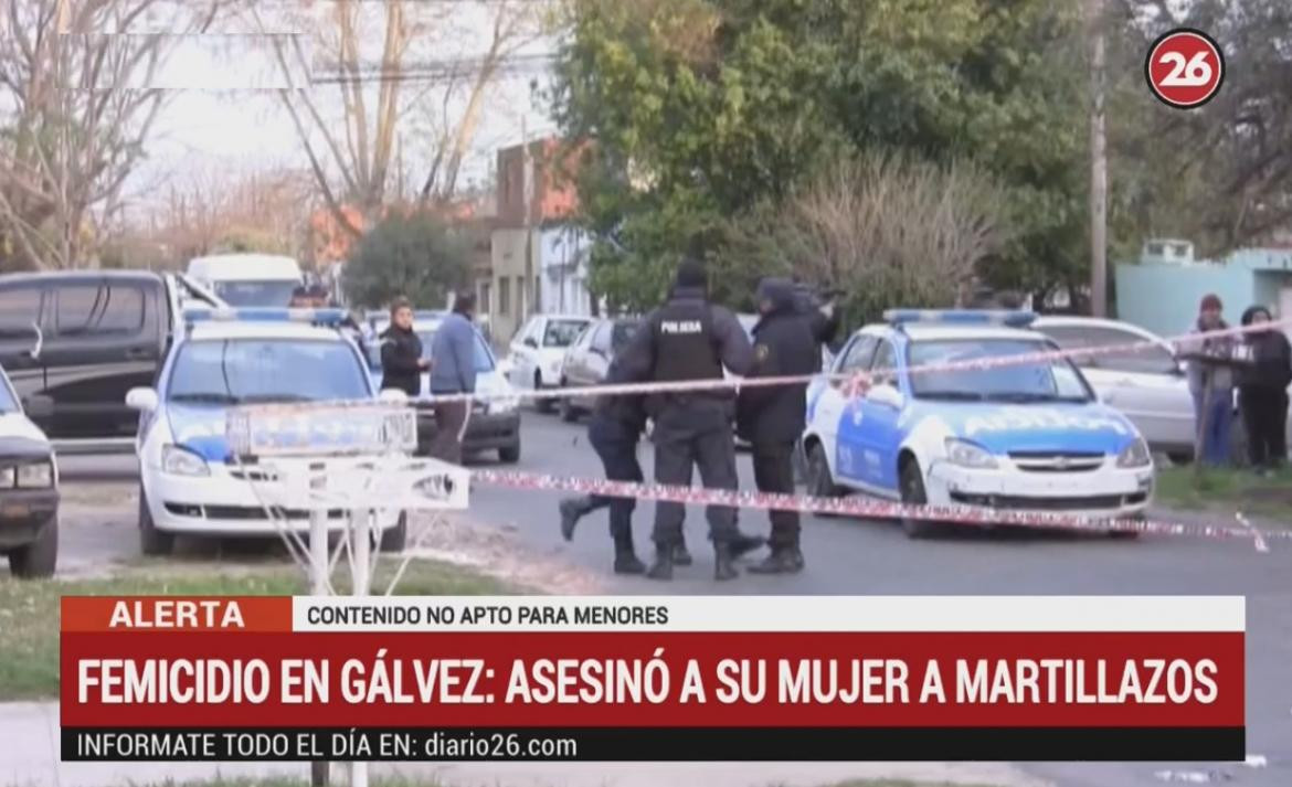 Asesinó a su esposa a martillazos