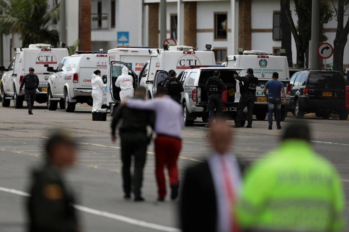 Atentado en Bogotá con coche bomba, Colombia, Reuters