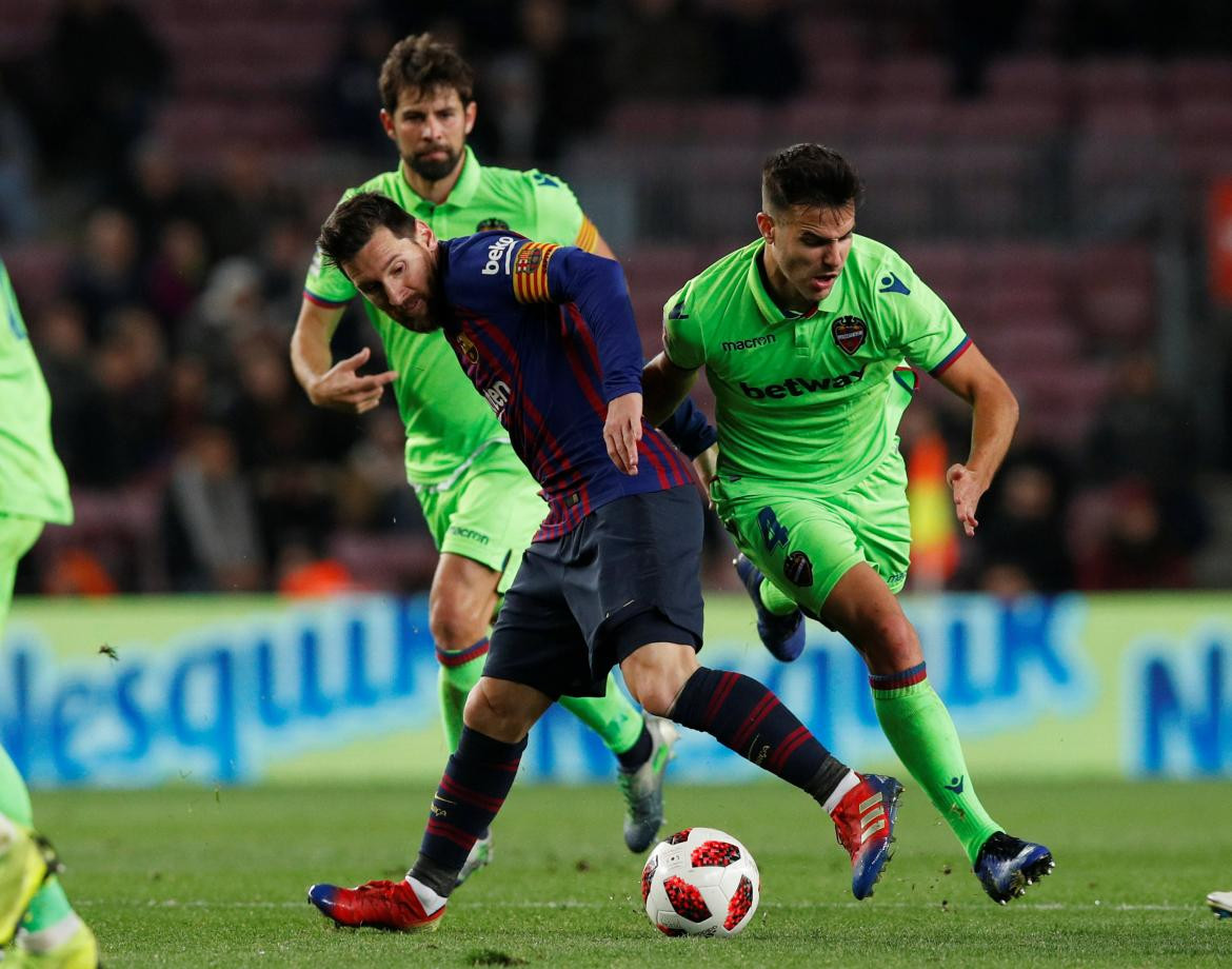 Barcelona vs. Levante, Copa del Rey, Messi, Reuters