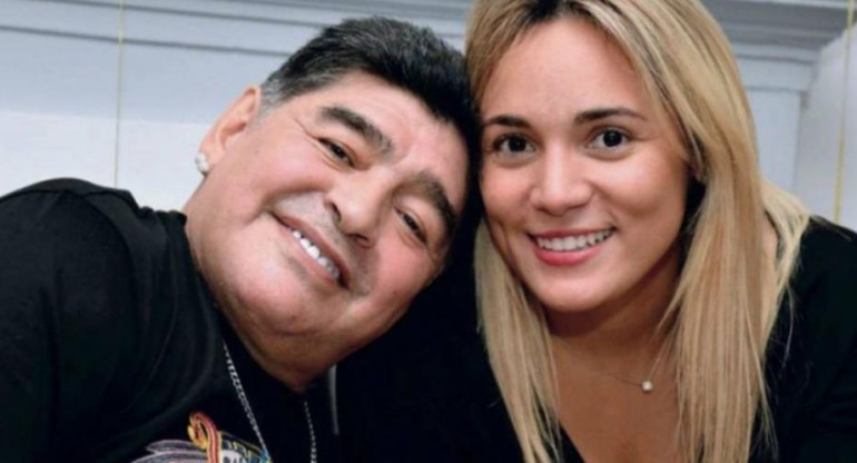 Diego Maradona y Rocío Oliva 