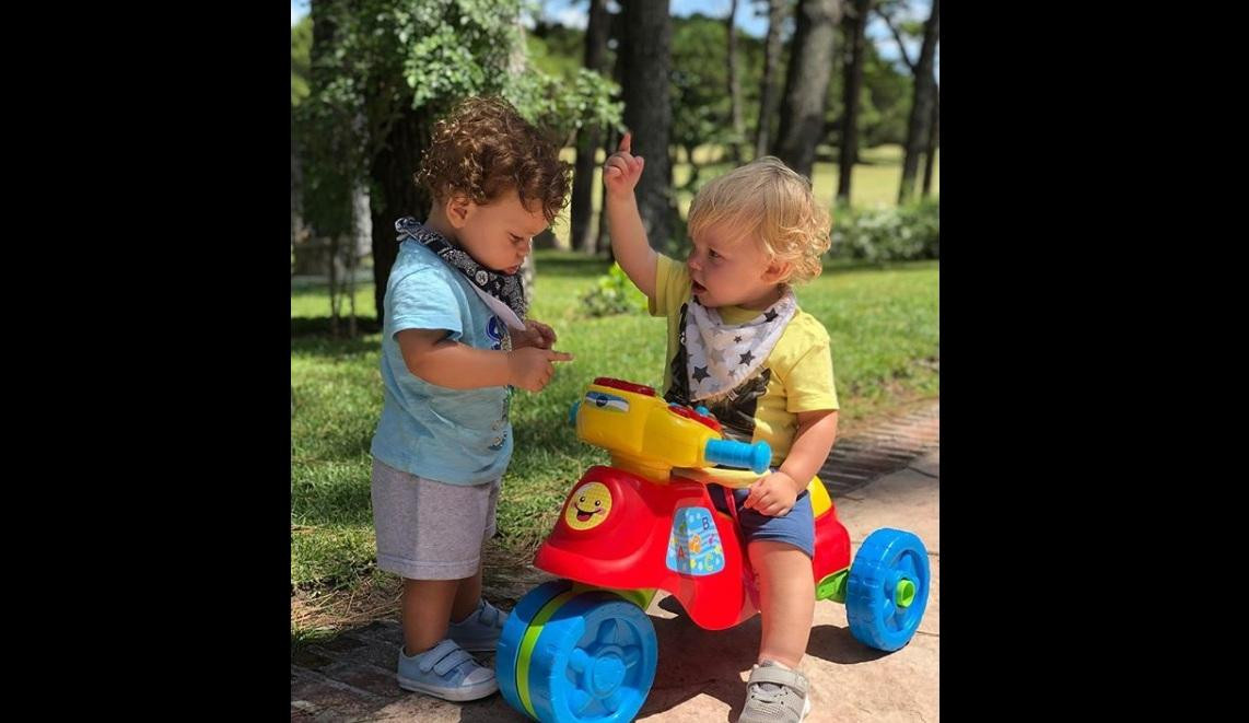 Mirko y Felipe en Pinamar