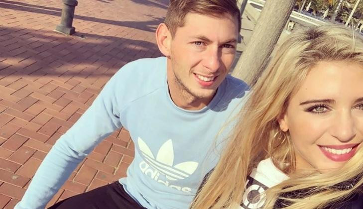 Emiliano Sala y Berenice Schkair