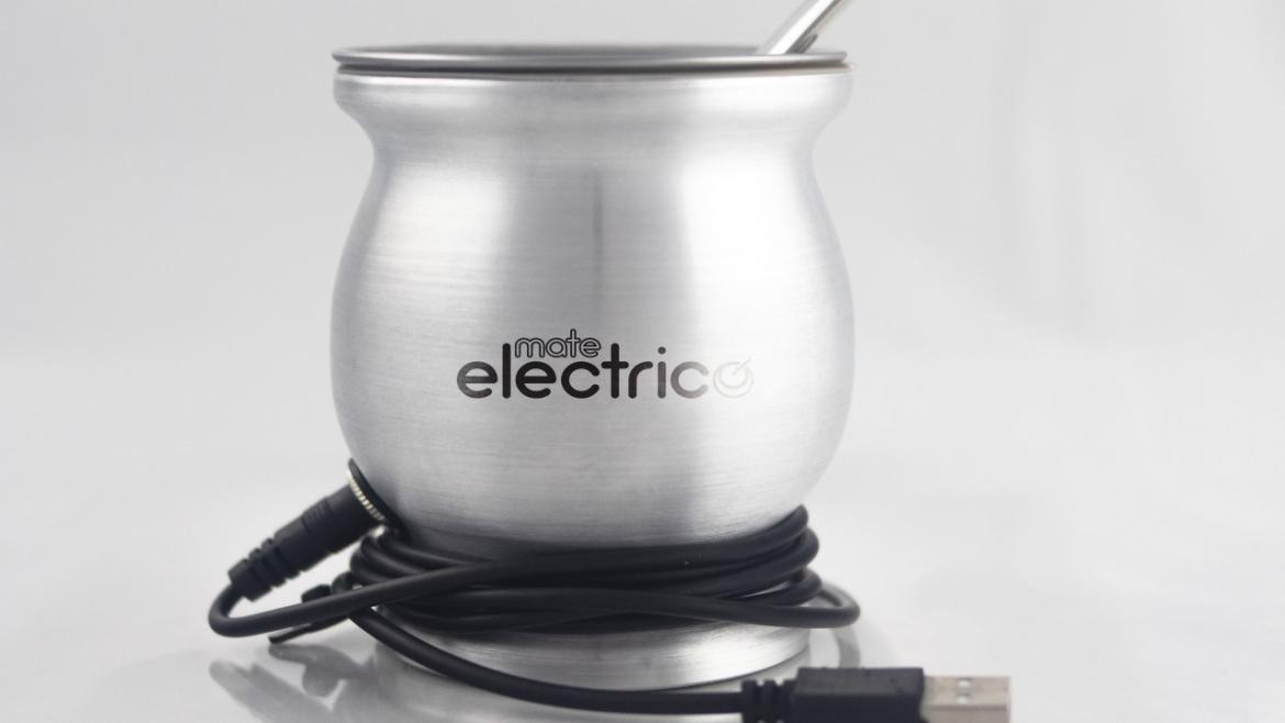 Crean el mate eléctrico que evita que se enfríe y que se lave la yerba