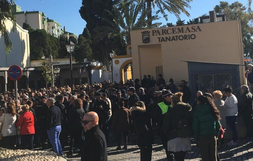 Último adiós a Julen, niño que cayó a un pozo en España