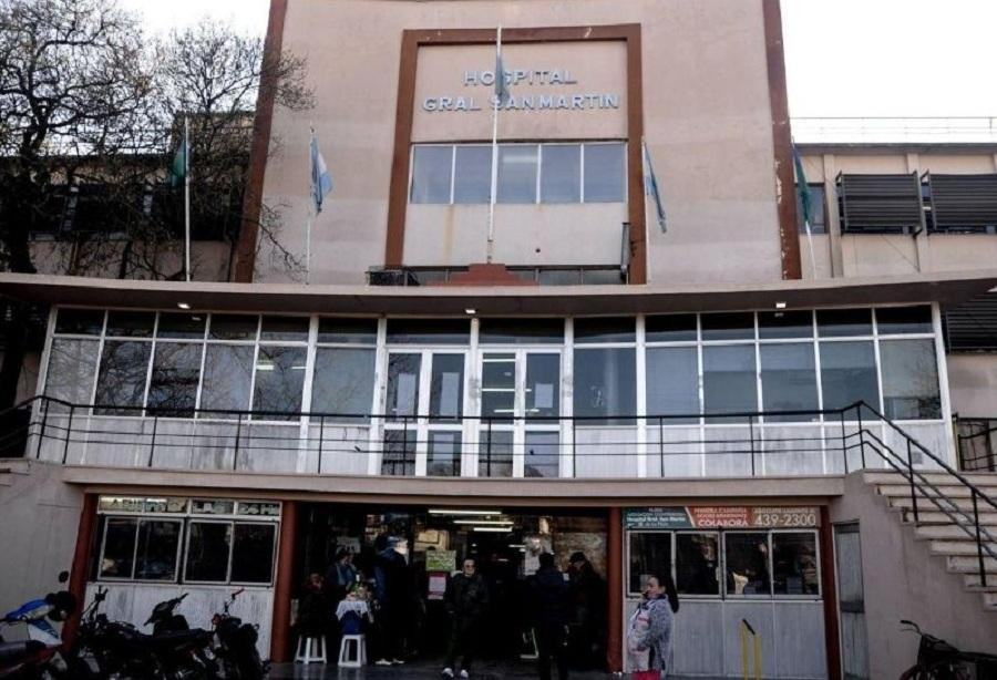 Corte de luz en hospital San Martín de La Plata