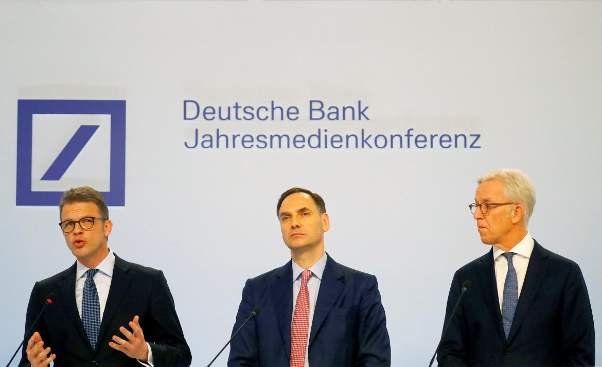 Deutsche Bank, banco, REUTERS