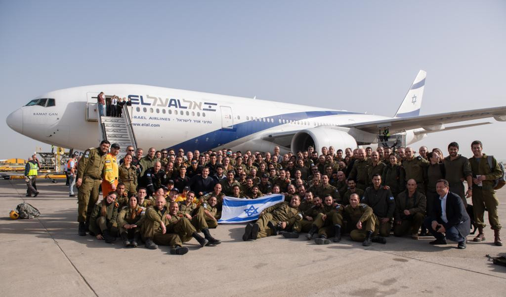 Militares israelíes en la frontera con Venezuela