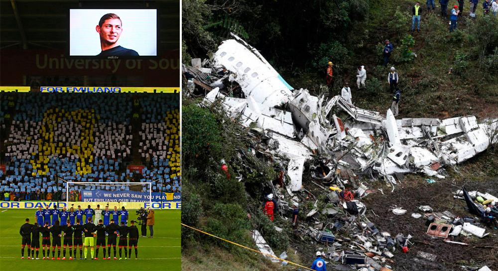 De Chapecoense a Emiliano Sala: los accidentes aéreos que enlutaron al fútbol	