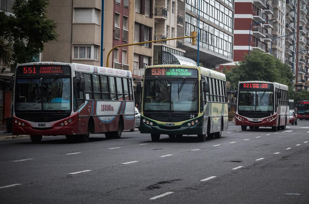 Colectivos en Mar del Plata