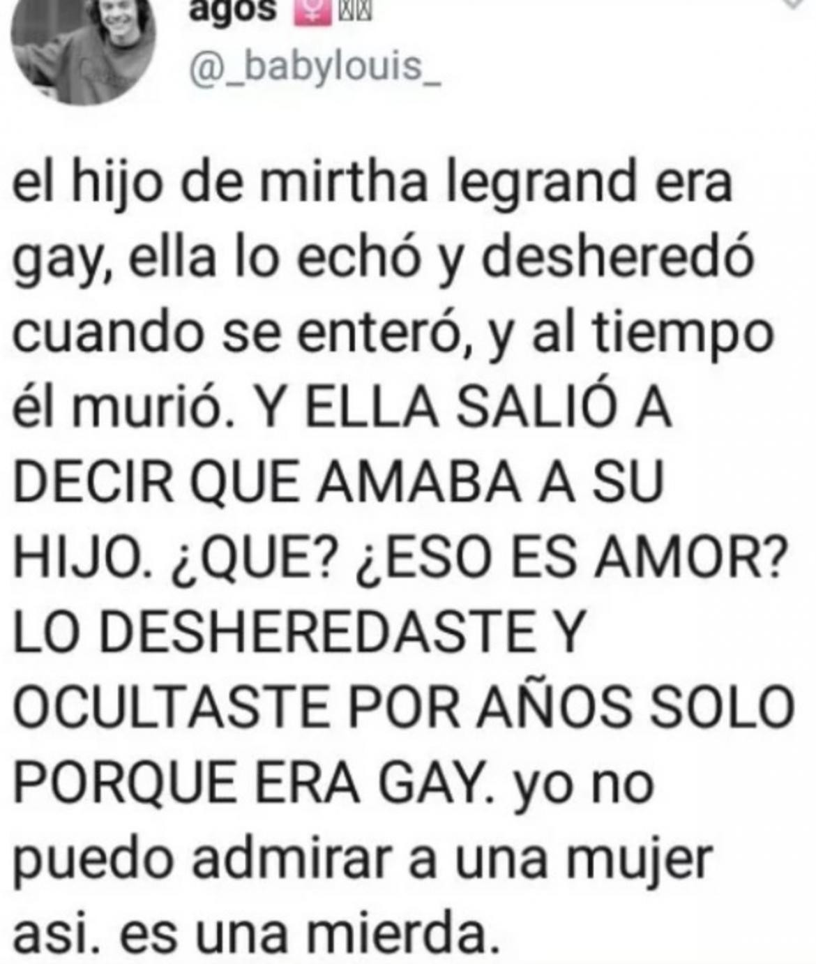 Juana Viale cruzó a una seguidora por un comentario desafortunado en Twitter