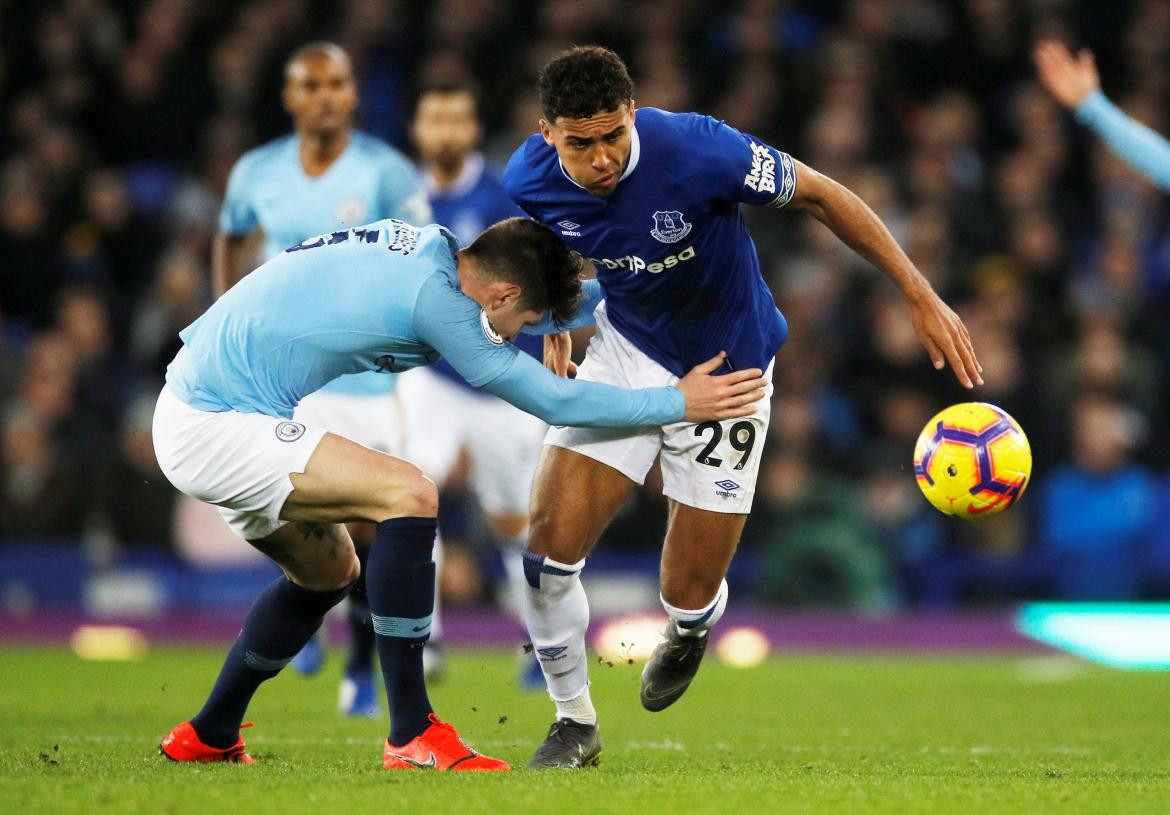 Premier League: City vs Everton, Reuters, futbol internacional