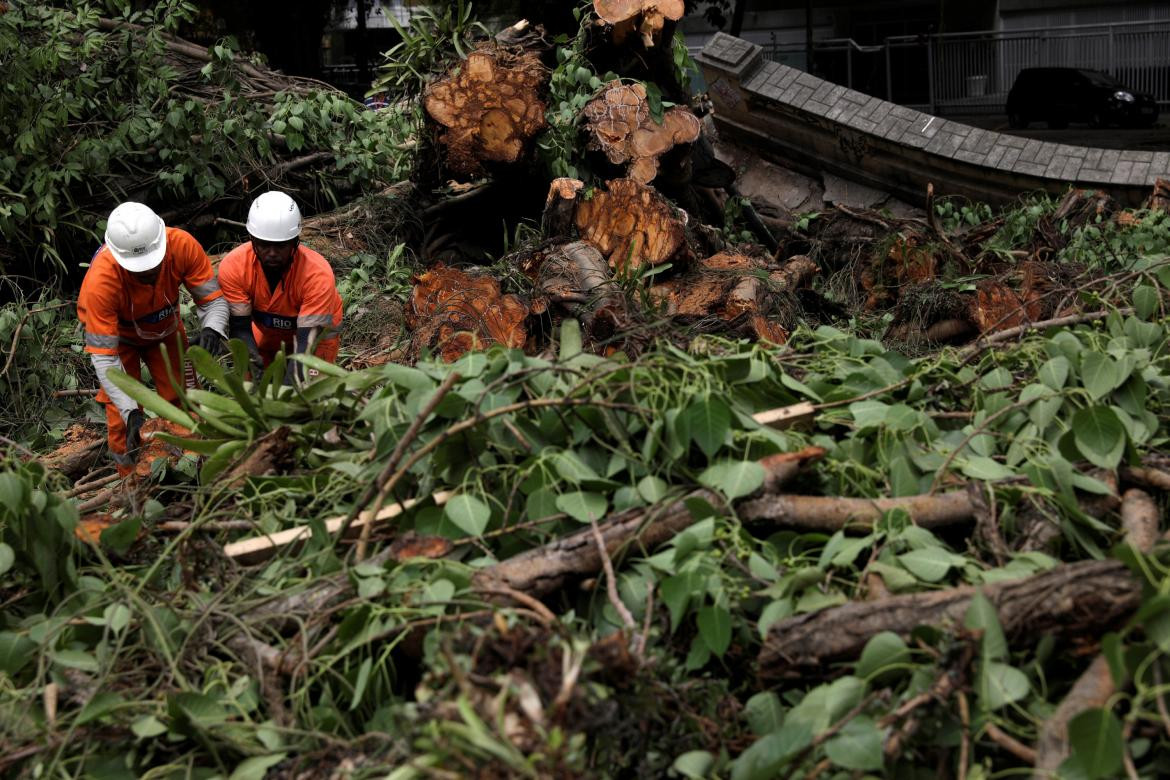 Temporal en Brasil, Reuters