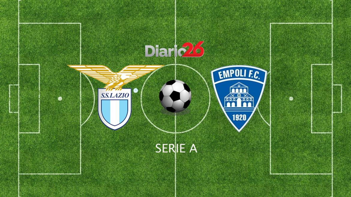 Lazio vs. Empoli, Serie A, fútbol de Italia, deportes
