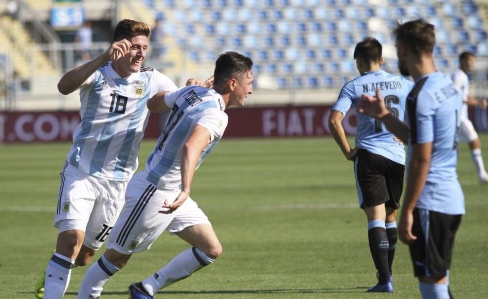 Gol de la Selección Argentina de fútbol Sub20	