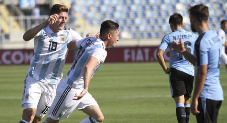 Gol de la Selección Argentina de fútbol Sub20	