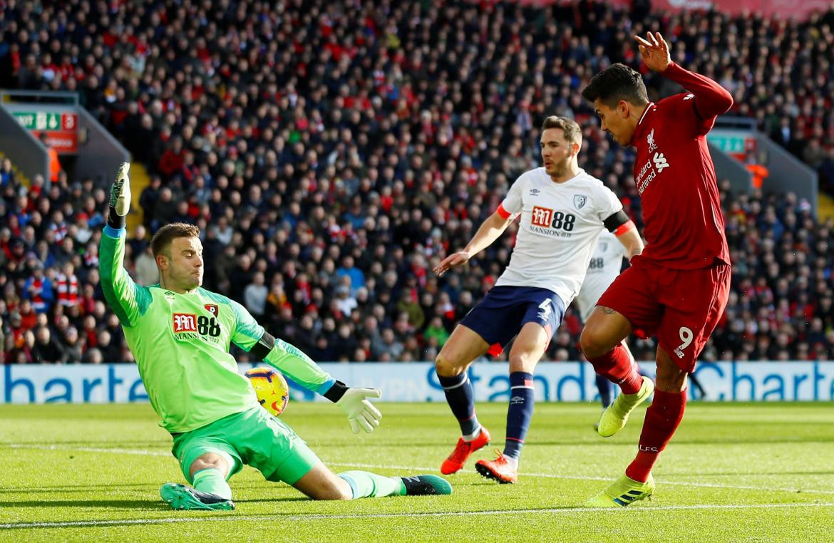 Liverpool vs Bournemouth Premier League Reuters