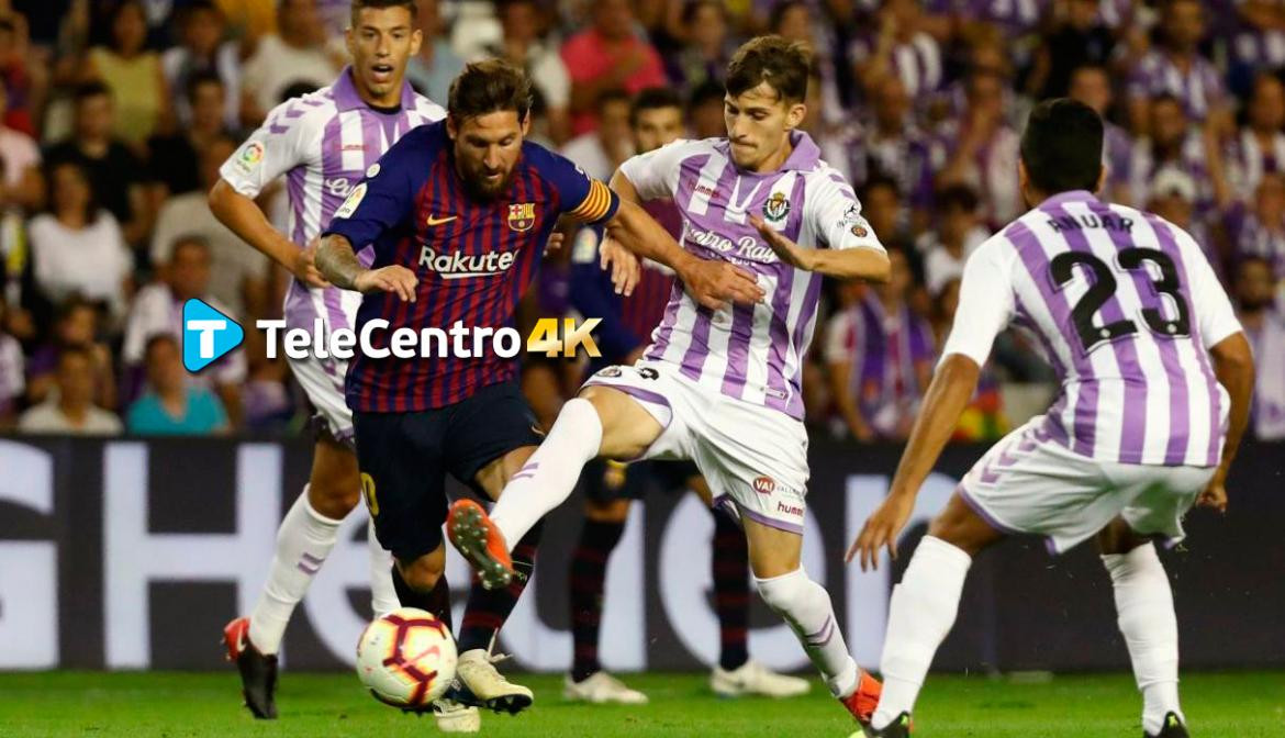 Barcelona vs. Real Valladolid - En vivo por Telecentro 4K - La Liga